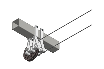 ValkPoly+| Horizontal screening system for poly greenhouses