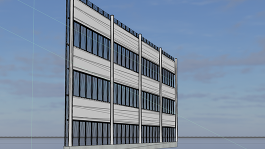 ValkGableVision | Roller gable screen system for Venlo greenhouses